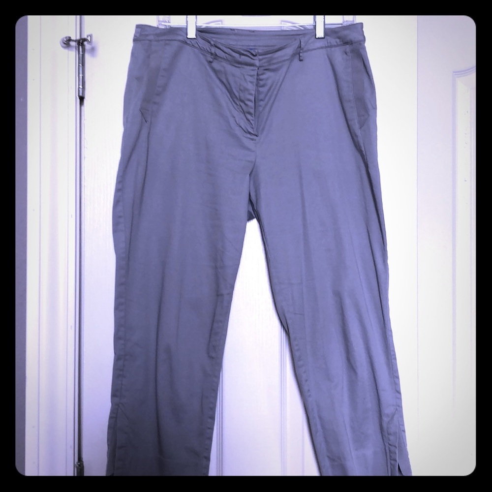 Gray Dress Capri